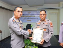 Polres Ternate Sabet Dua Penghargaan Dari Bidang Kehumasan Polda Maluku Utara