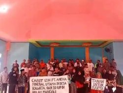 Selamatkan Pulau Mangoli, Warga Kawata Sula Satu Suara Tolak Izin Tambang
