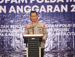 Buka Rakernis Bidpropam Polda Malut, Ini Penegasan Irjen Pol Waris Agono