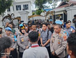 Kapolres Ternate Ajak Semua Elemen dan Masyarakat Aksi Unjuk Rasa Tanpa Anarkis