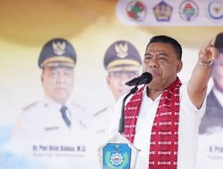 Bupati Halut Resmikan Gerai Sembako Kopdes Merah Putih Desa Lina Ino
