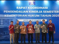 Menkum Tutup Rakor, Pelayanan Masyarakat Jadi Prioritas