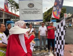 Jalan Sehat Jajaran Kemenkum Malut, KemenHAM, dan Kemenimipas Peringati Hari Pengayoman