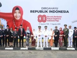 Kapolres Ternate Hadiri Upacara Pengibaran Bendera Memperingati Hari Kemerdekaan RI ke-80