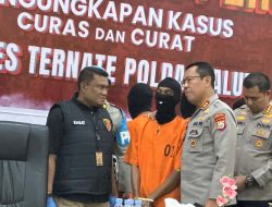Polres Ternate Tahap I Tersangka Pencurian Tiga Toko Asal Gane Halsel