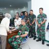 Dalam Rangka HUT ke-80 Tahun 2025, Korem 152/Baabullah Ternate Gelar Bakti Kesehatan Sosial