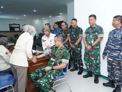 Dalam Rangka HUT ke-80 Tahun 2025, Korem 152/Baabullah Ternate Gelar Bakti Kesehatan Sosial