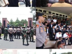 Kapolres Halut Apresiasi Unjuk Rasa Damai di Kantor Bupati dan DPRD
