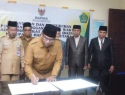 BAZNAS Halut Lantik Pimpinan PAW, Wabup Tekankan Transparansi dan Amanah Zakat