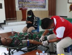 Kodim 1508/Tobelo Tebar Kepedulian melalui Bakti Kesehatan pada HUT ke-80 TNI