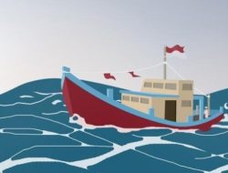 Longboat berpenumpang 10 Orang Dilaporkan Hilang Kontak di Perairan Haltim- Halut
