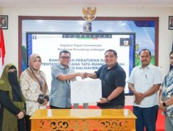 Kemenkum Malut Harmonisasi Ranperda RTRW Halmahera Utara 2025–2045 
