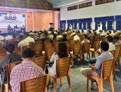 Kanwil Kemenkum Malut Sosialisasi  dan Pendampingan Teknis Percepatan Pembentukan Posbankum di Halbar 