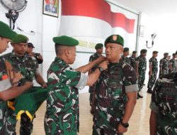 Momentum Hari Kesakitan Pancasila, Puluhan Prajurit TNI Kodim 1510/Sula Naik Pangkat