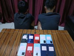 Satreskrim Polres Ternate Amankan Dua Pelaku Pencurian HP di Ternate Tengah