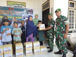 Jelang HUT TNI ke-80, Kodim 1510/Sula Gelar Bagi Santunan, Karya Bakti dan Donor Darah