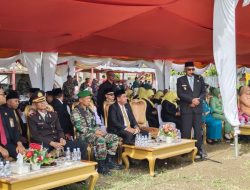 Wakil Bupati Sula Hadiri Upacara HUT TNI ke- 80 Tahun