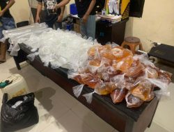 Ratusan Liter Miras Selundupan Kembali Disita Polres Ternate