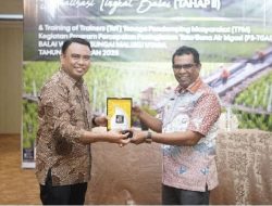 Wabup Halut Hadiri Serah Terima Hasil Pekerjaan dan Sosialisasi Program P3-TGAI Tahap II