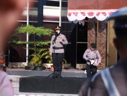 Kukuhkan Pamapta Polres Ternate, Kapolres Disiplin Dan Loyalitas Merupakan Fondasi Utama
