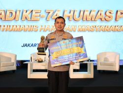 Juara 1 Lomba Kreatif, Bidhumas Polda Maluku Utara Terima Penghargaan dari Polri