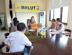 Kapolda Malut Terima Audiensi Unnes Bahas Inovasi Media Edukasi Berbasis AI “SapuLidi”