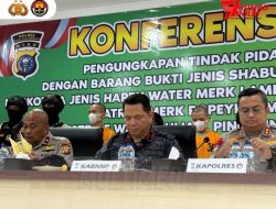Polda Riau Gagalkan Penyelundupan Narkoba Jaringan Internasional Asal Malaysia
