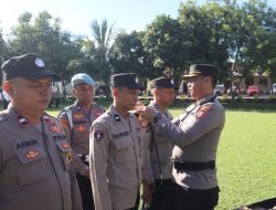 Polres Halut Gelar Apel dan Pelantikan SPKT, Pamapta I, II, dan III Komitmen Tingkatkan Pelayanan Prima untuk Masyarakat