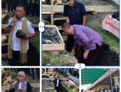Bupati Halut Piet Hein Babua Letakkan Batu Pertama Pembangunan Gereja Pniel Leleoto