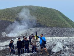 Sinergi Industri dan Akademisi, NHM Ajak Mahasiswa UNKHAIR Eksplorasi Geologi Gunung Gamalama