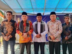 Wakil Bupati Halut Meletakan Batu Pertama Pembangunan Masjid Al Magfira Desa Tobanoma
