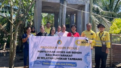 NHM Hadirkan Senyum Warga Kusu Lovra Lewat Revitalisasi Air Bersih
