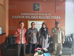 Perkuat Perwali, Kemenkum Malut Terima Kunjungan Satpol PP Kota Ternate
