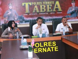 Tingkatkan Transparansi, Kapolres Ternate Terima Audit Kinerja Itwasda Polda Malut