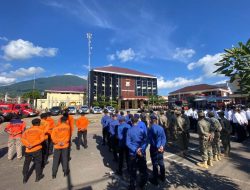 Kapolres Ternate Pimpin Apel Kesiapsiagaan Tanggap Darurat Aman Nusa Tahun 2025