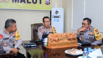 Kapolda Malut Hadiri Rapim Bersama Astama Ops Kapolri Terkait Apel Kasatwil 2025