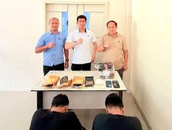 Pengiriman Ganja Lewat Paket, Dua Pemuda di Ternate Ditangkap Polisi