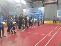 4 Kategori Melaju ke Semifinal Kejurprov Bulutangkis Malut, Ketua PBSI Ternate Optimis Sampai Final