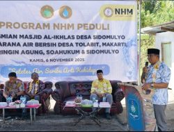 Perkuat Kehidupan Sosial dan Keagamaan, NHM Bangun Masjid dan Fasilitas Air Bersih untuk Warga Kao Barat