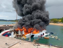 Polda Maluku Utara Kembali Serahkan Berkas Kebakaran Speedboat Bela 72 ke Kejati Malut
