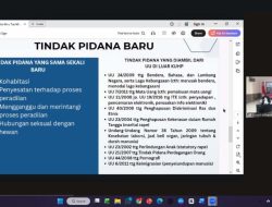 Kanwil Kemenkum Malut Tingkatkan Pemahaman Publik Melalui Sosialisasi KUHP Baru bagi Paralegal Angkatan III