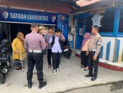 Sat Lantas Polres Ternate Gelar “Polantas Menyapa”, Bantu Penyandang Disabilitas di Jalan Raya