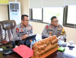 Kapolda Maluku Utara Hadiri Sosialisasi KUHP Baru dan KUHAP Baru Secara Daring