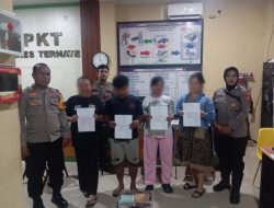 Main Judi Bingo, Sejumlah Emak-emak di Lelong Ternate Ditangkap Polisi