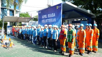 PLN UIW MMU Gelar Apel Siaga Kelistrikan, 1369 Personel Siap Jaga Listrik Andal Jelang Nataru