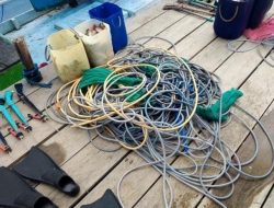 Kasus Bom Ikan Naik Tiga Kali Lipat, Ditpolairud Polda Malut Tangani 15 Perkara Tahun 2025