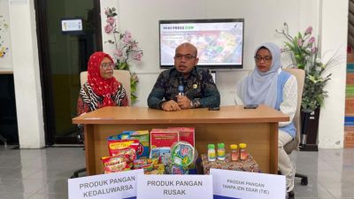 BPOM Maluku Utara Temukan 611 Produk Pangan Rusak dan Kadaluarsa Sepanjang 2025
