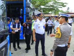 PJU Polda Malut Cek Keselamatan Transportasi Jelang Natal dan Tahun Baru 2026