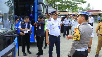 PJU Polda Malut Cek Keselamatan Transportasi Jelang Natal dan Tahun Baru 2026