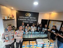 Lagi, Polsek Ahmad Yani Ternate Sita Ratusan Botol Miras Diduga dari Manado